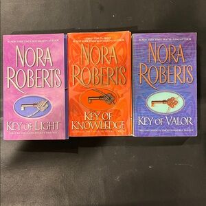Nora Roberts- 3 book Key trilogy.